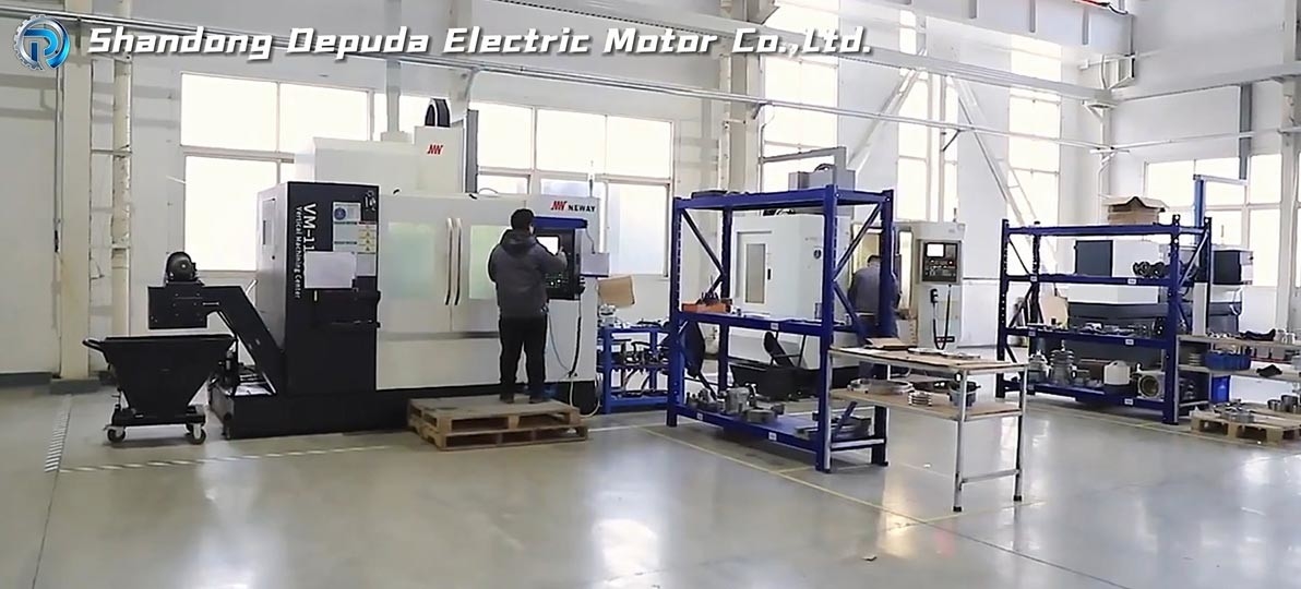 Shandong Depuda Electric Motor Co., Ltd. สายการผลิตของผู้ผลิต