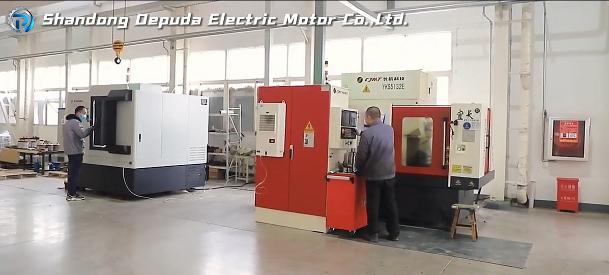 Shandong Depuda Electric Motor Co., Ltd. สายการผลิตของผู้ผลิต