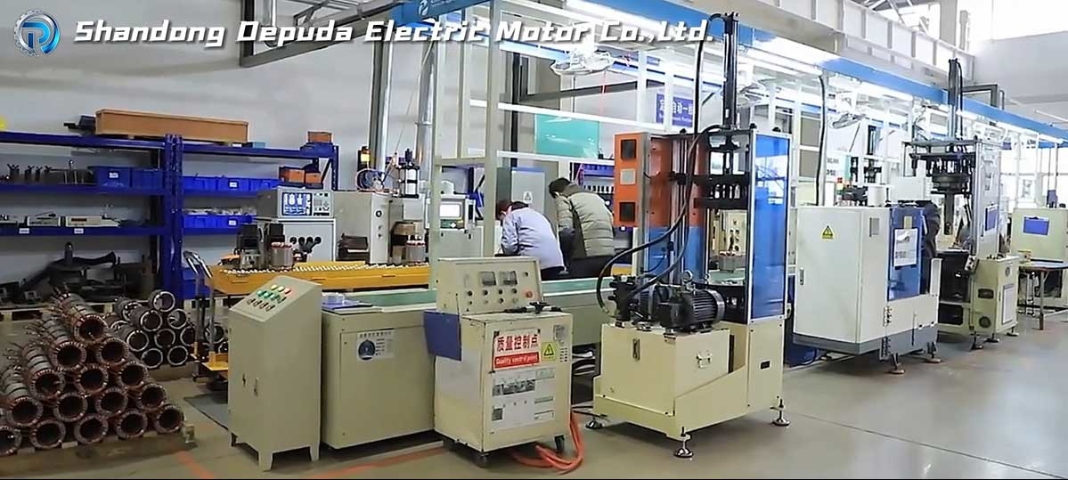 Shandong Depuda Electric Motor Co., Ltd. สายการผลิตของผู้ผลิต