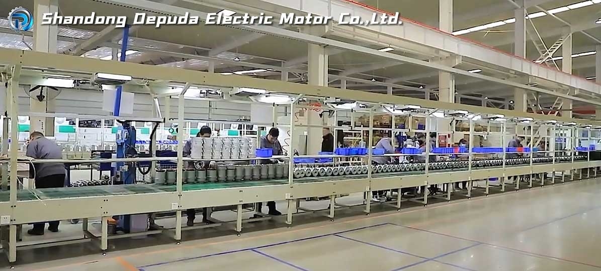 Shandong Depuda Electric Motor Co., Ltd. สายการผลิตของผู้ผลิต
