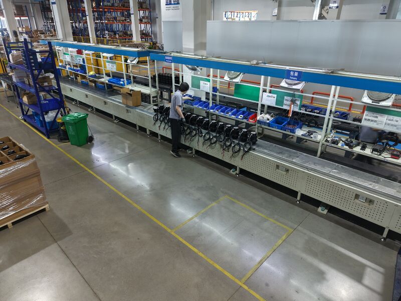 Shandong Depuda Electric Motor Co., Ltd. linea di produzione del fabbricante